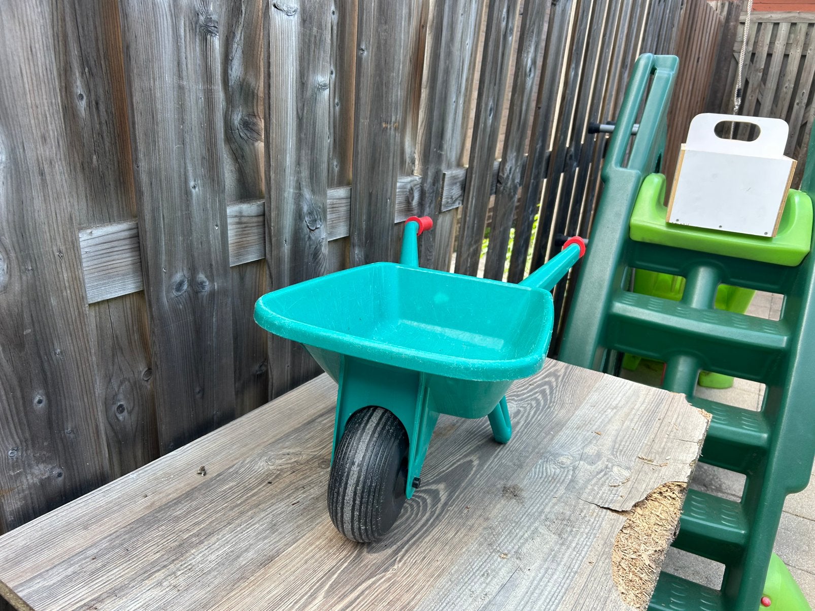 Kinderkruiwagen, Tuin en Terras, Ophalen of Verzenden, Gebruikt, Handmatig, Eenwielig