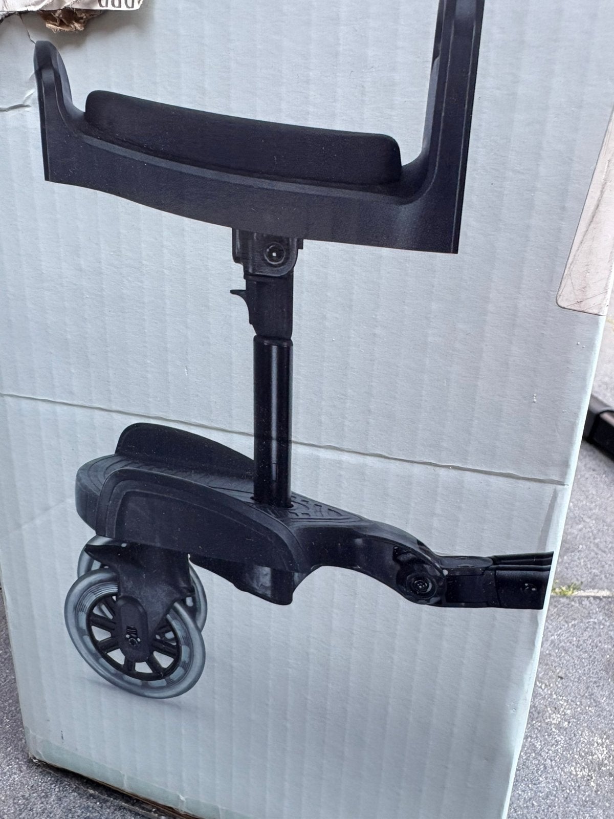 Meerijplank buggy board voor achter het kinderwagen, Doe-het-zelf en Verbouw, Sanitair, Ophalen, Zo goed als nieuw, Toilet