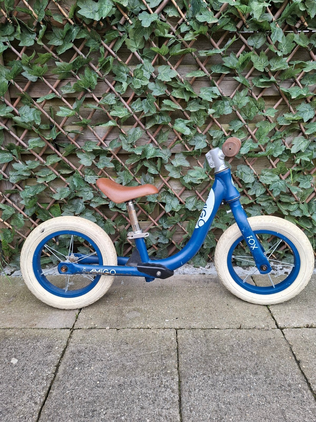 Amigo Fox loopfiets blauw, Ophalen, Minder dan 16 inch