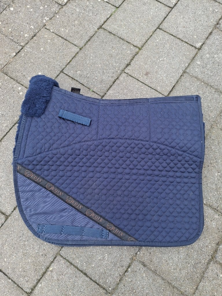 EDIX MERINO ZADELONDERLEGGER, Zo goed als nieuw, Blauw, Full (L), Ophalen