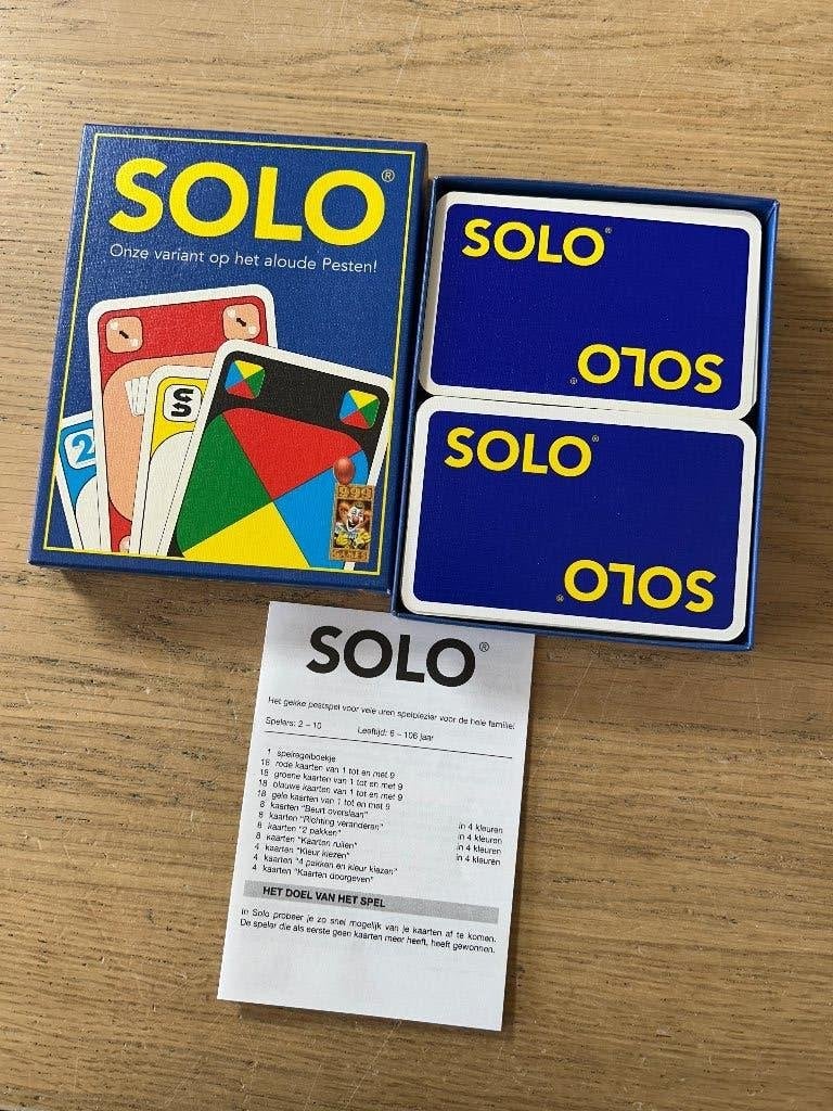 Solo Kaartspel 999 Games, Hobby en Vrije tijd, Gezelschapsspellen | Kaartspellen, Ophalen of Verzenden, Gebruikt