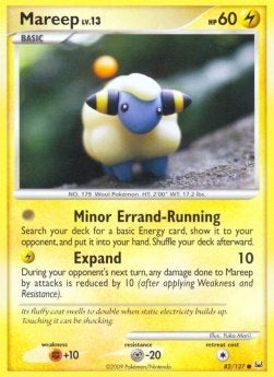 Mareep 82/127 - Platinum - LP, Ophalen of Verzenden, Gebruikt, Losse kaart