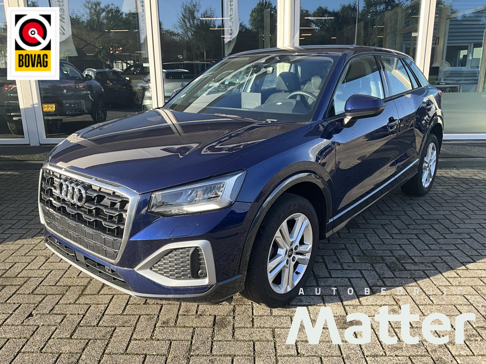 Audi Q2 35 TFSI Advanced edition, Auto's, 12 maanden, Stof, 4 cilinders, Blauw