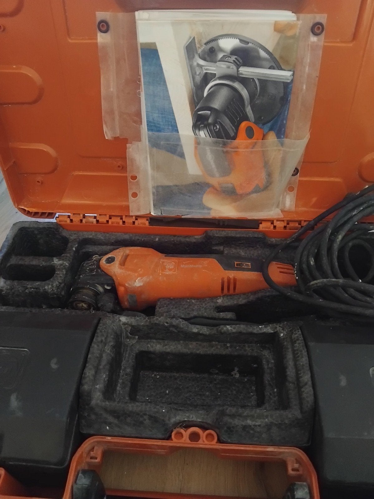Fein Multimaster FMM 350 QSL Multitool in koffer, Ophalen, Gebruikt, Multitool, Overige merken