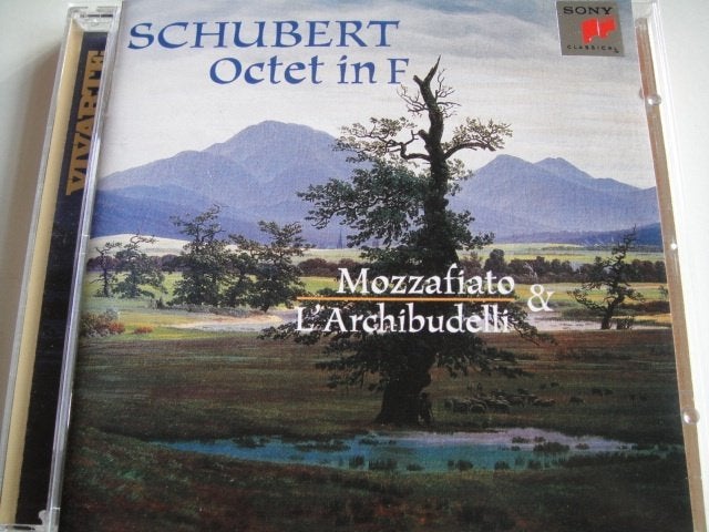 SCHUBERT Octet in F CD BYLSMA MOZZAFIATO SONY, Ophalen of Verzenden, Classicisme, Gebruikt, Kamermuziek
