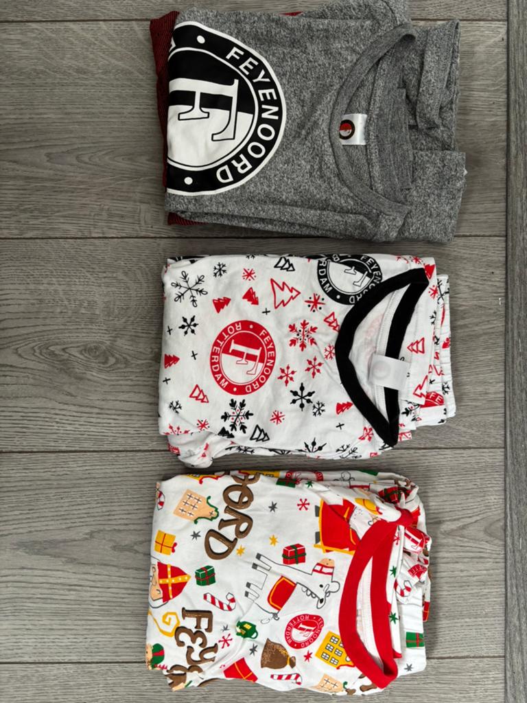 Feyenoord Pyjama Set - Diverse Designs, Kinderen en Baby's, Ophalen of Verzenden, Zo goed als nieuw, Jongen of Meisje, Nacht- of Onderkleding
