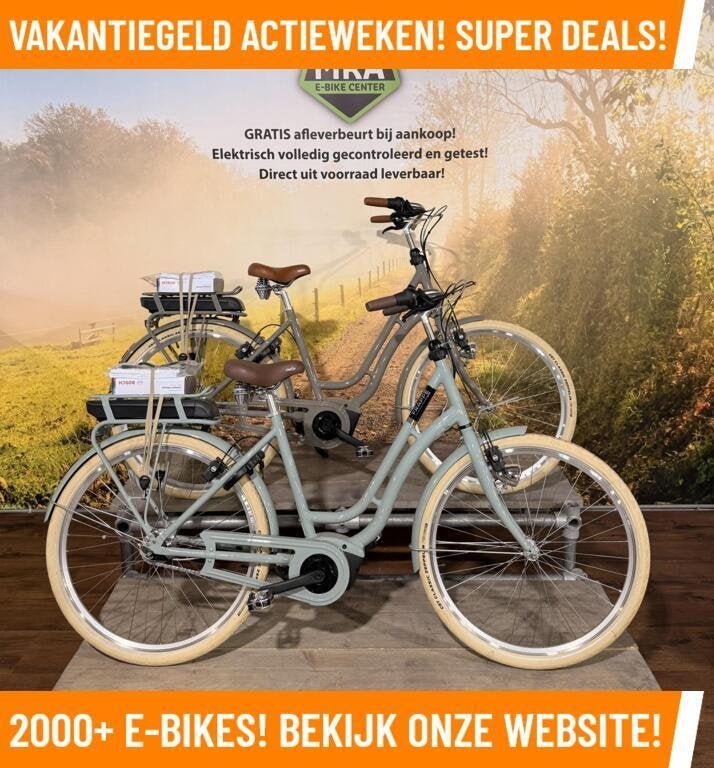 Frappe FBC 200 Elektrische fiets met BOSCH midden motor!, Overige merken, Ophalen of Verzenden, 51 tot 55 cm, 50 km per accu of meer