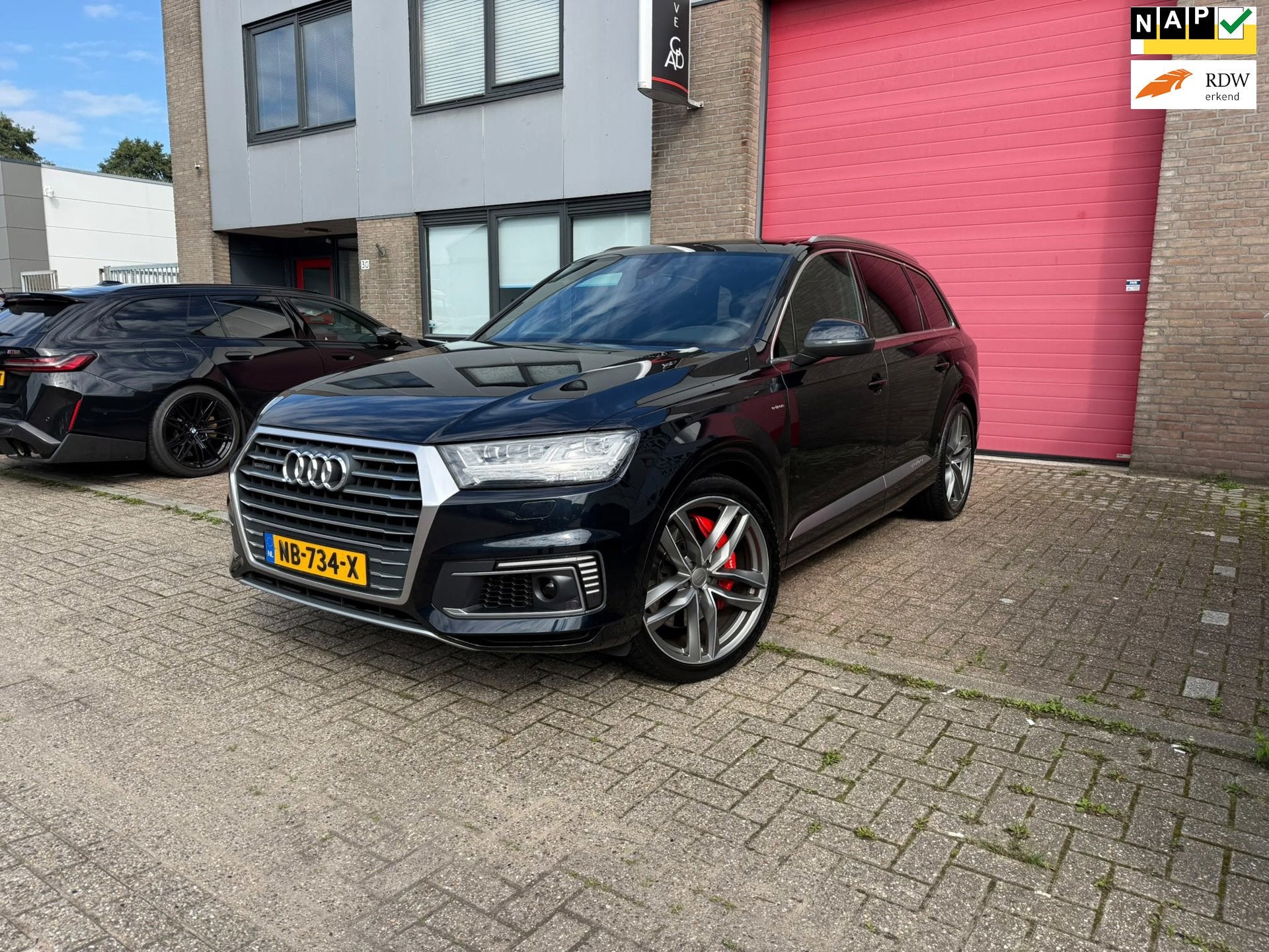 Audi Q7 3.0 TDI e-tron quattro Sport, Auto's, Automaat, Dealer onderhouden, Gebruikt, 2420 kg