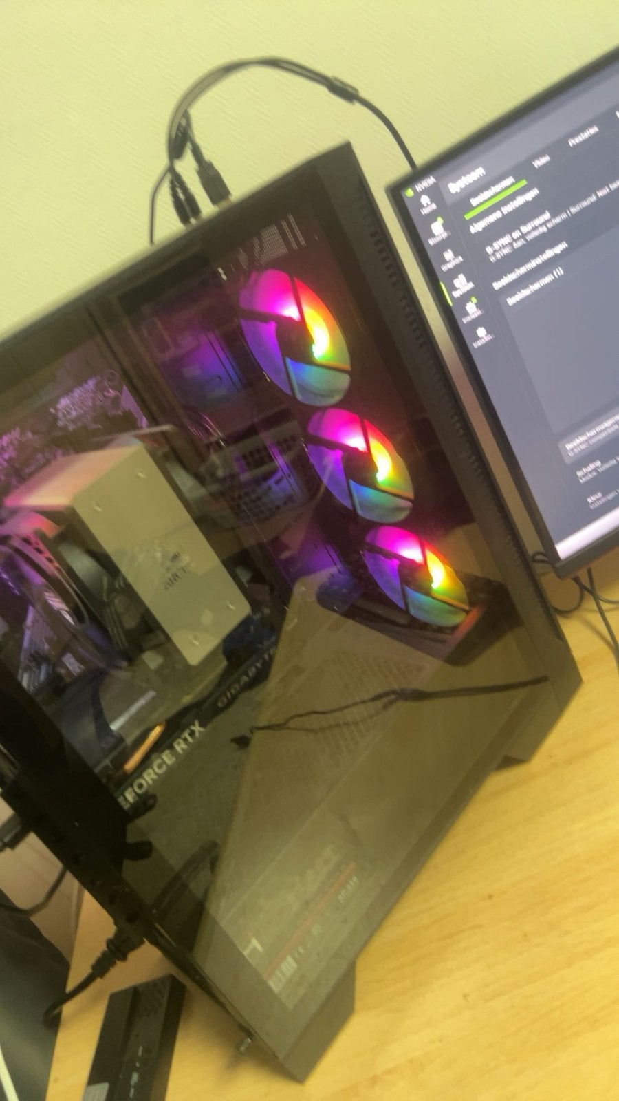 Volledige gaming setup, Computers en Software, Desktop Pc's, Zo goed als nieuw, Onbekend, SSD, 32 GB, Met videokaart, Met monitor