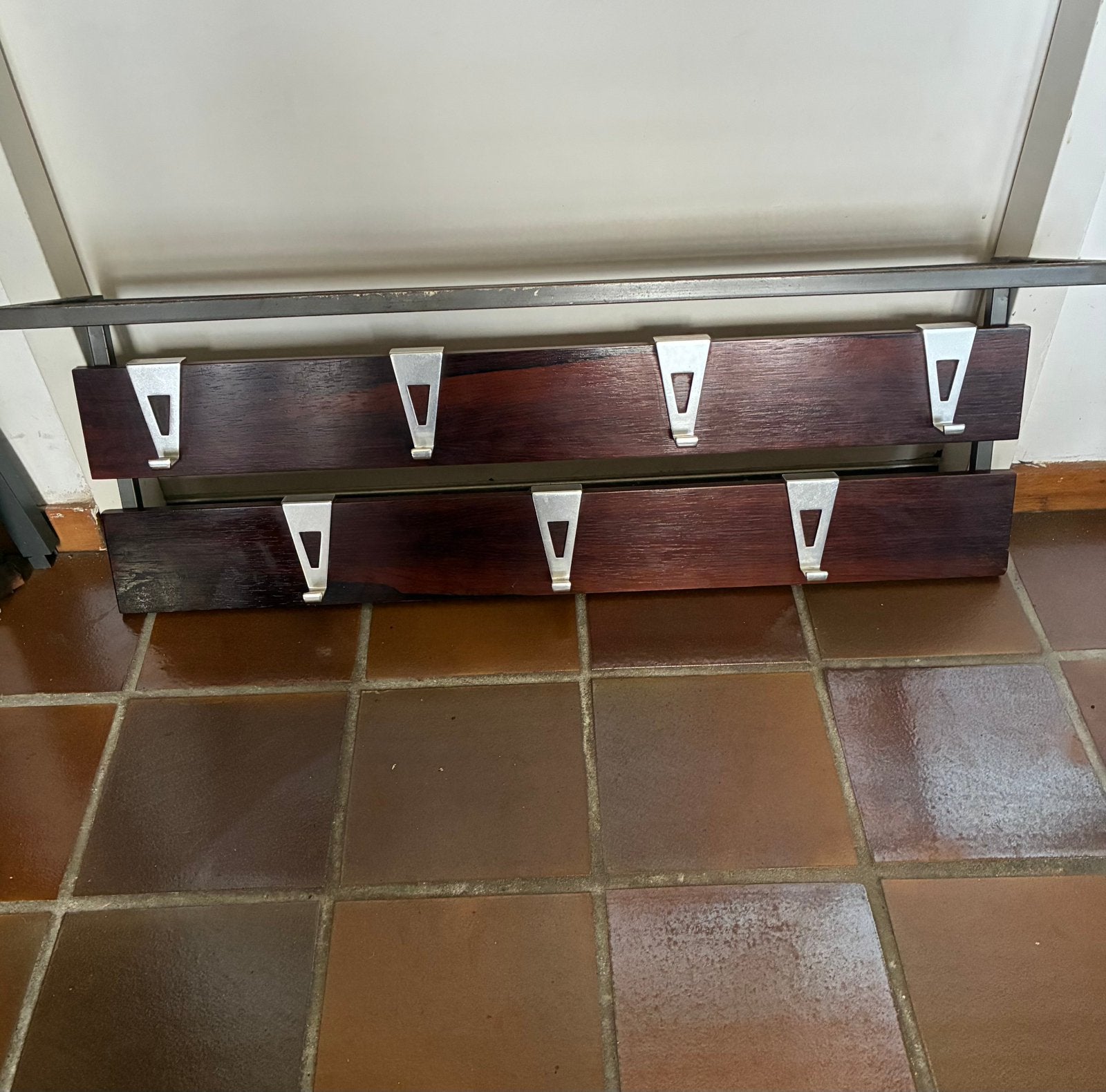 Vintage kapstok pastoe stijl palissanderhout, Gebruikt, Minder dan 100 cm, Hout, Ophalen