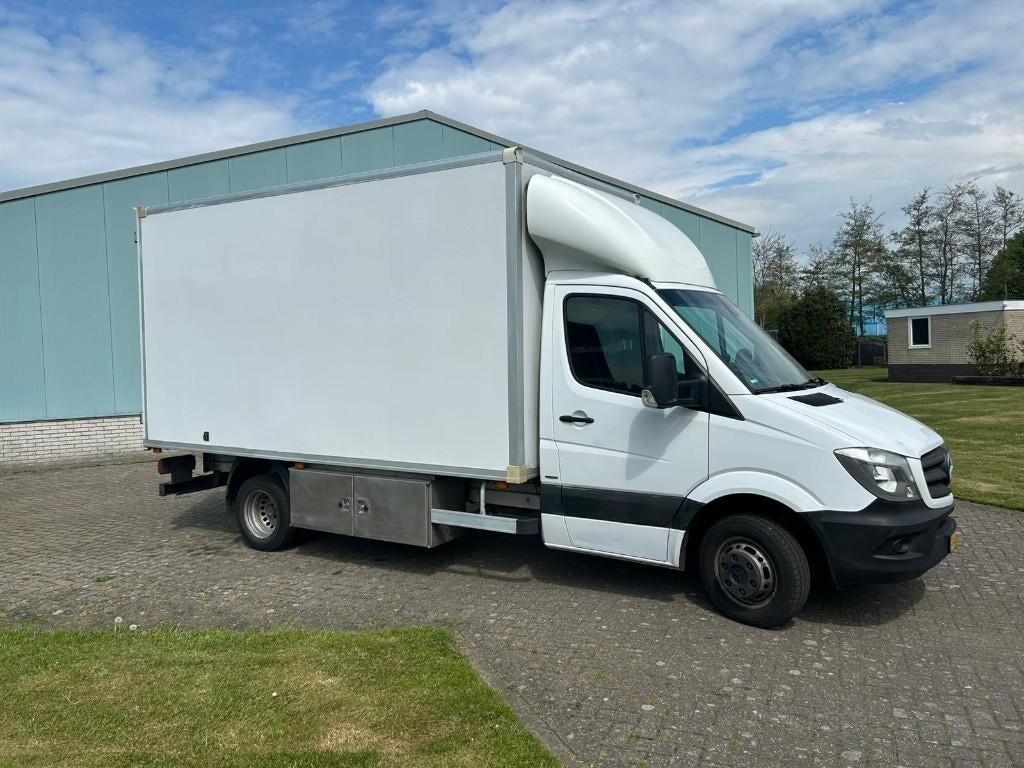 Mercedes-Benz Sprinter 516cdi met meubelbak, Auto's, Euro 6, Grijs, Particulier, 2143 cc