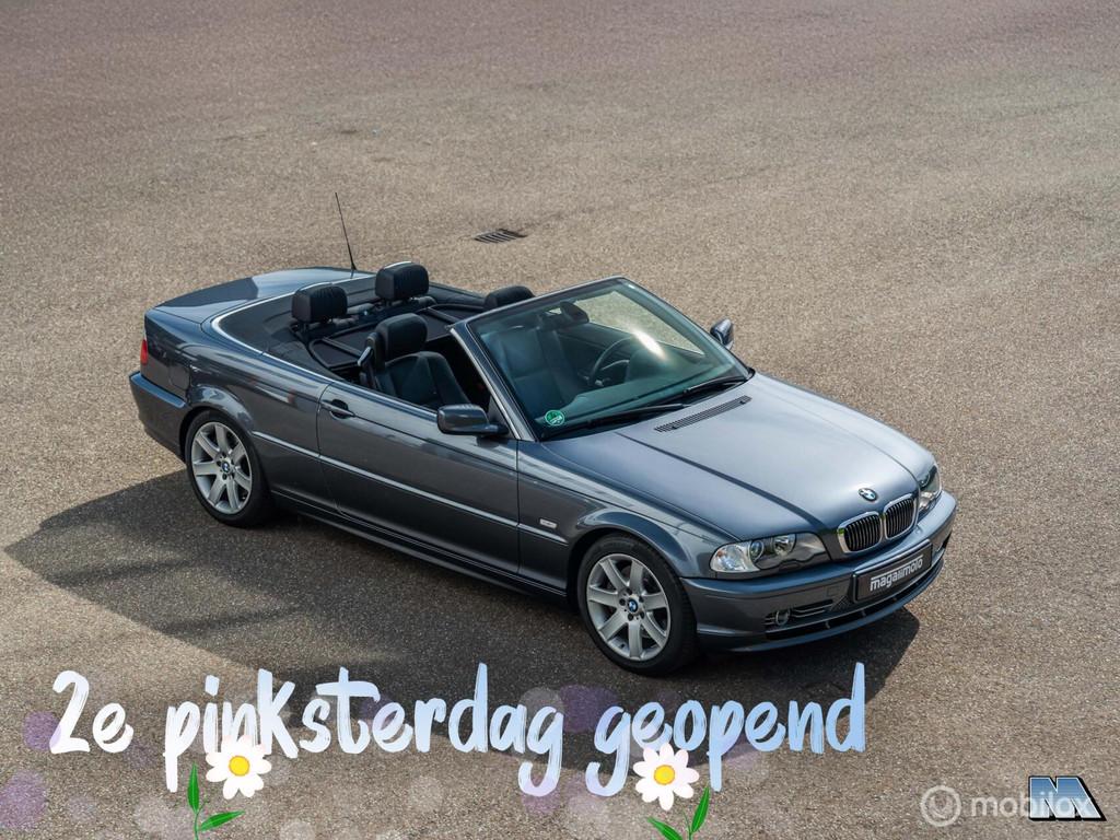 BMW 3-serie E46 Cabrio 330Ci l Handbak l 1e eigenaar l A1, Auto's, BMW, Achterwielaandrijving, Gebruikt, Zwart, Cabriolet