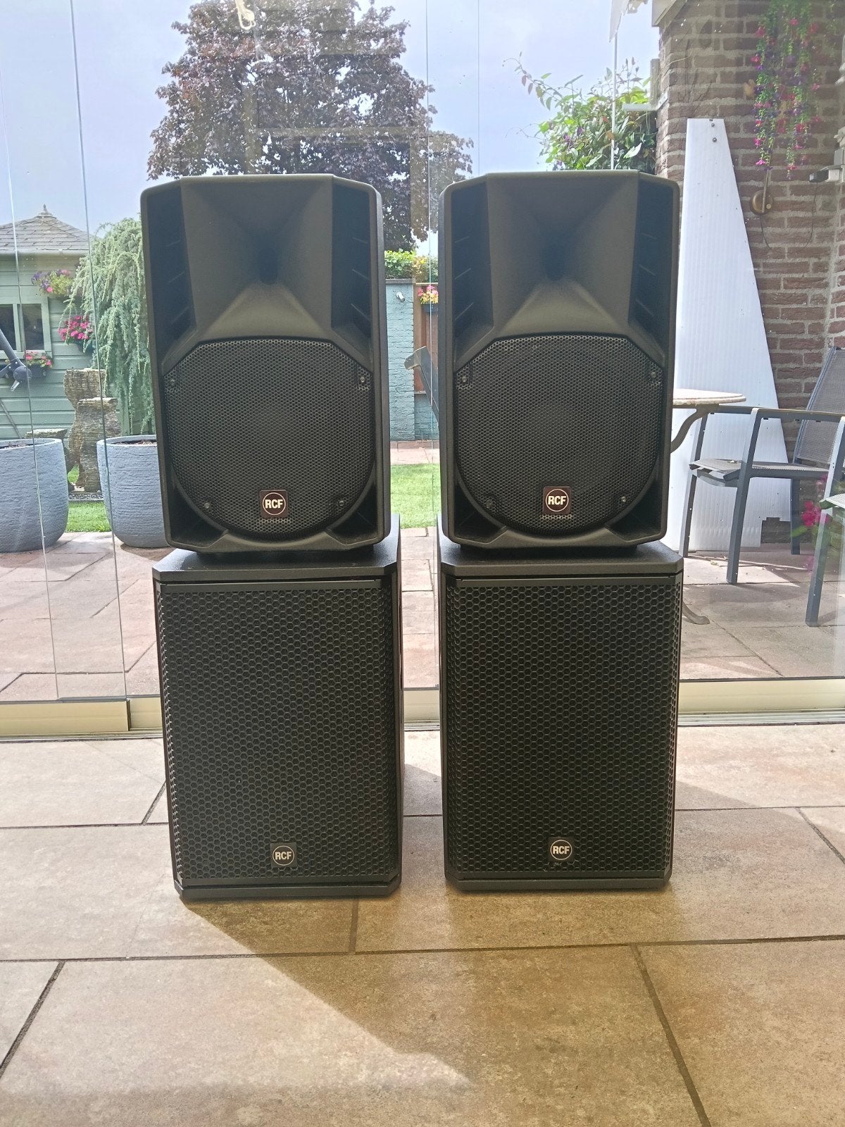 RCF lase sound us  upgrade, Ophalen, Gebruikt, 1000 watt of meer