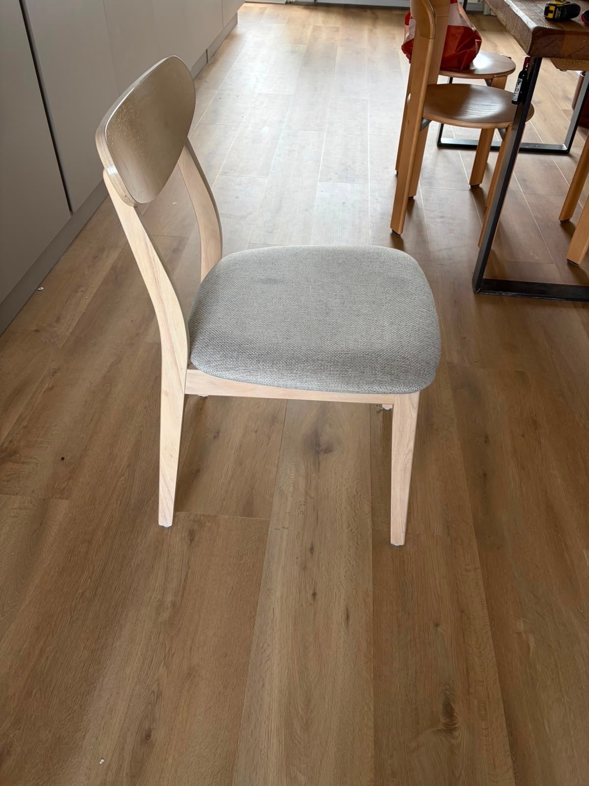 5 Sklum Cloda, houten eetkamerstoelen, Ophalen, Gebruikt, Overige kleuren, Vijf, Zes of meer stoelen