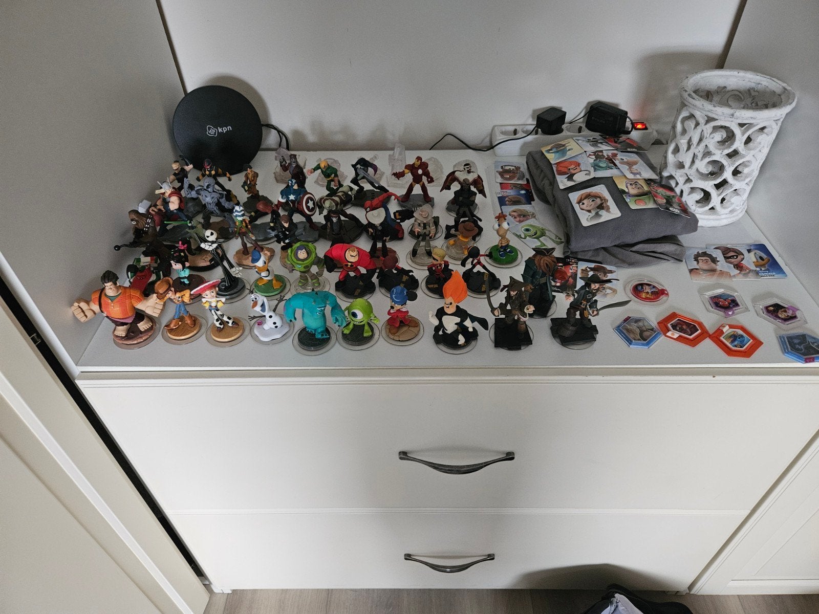 57 Disney Infinity Figuren en platforms en games, Spelcomputers en Games, Games | Overige, Avontuur en Actie, 2 spelers, Eén computer