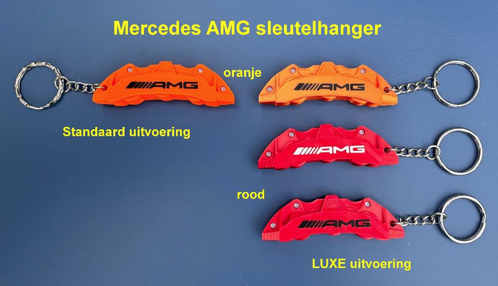 Mercedes AMG 'Remklauw' sleutelhanger, Ophalen of Verzenden, Nieuw, Transport