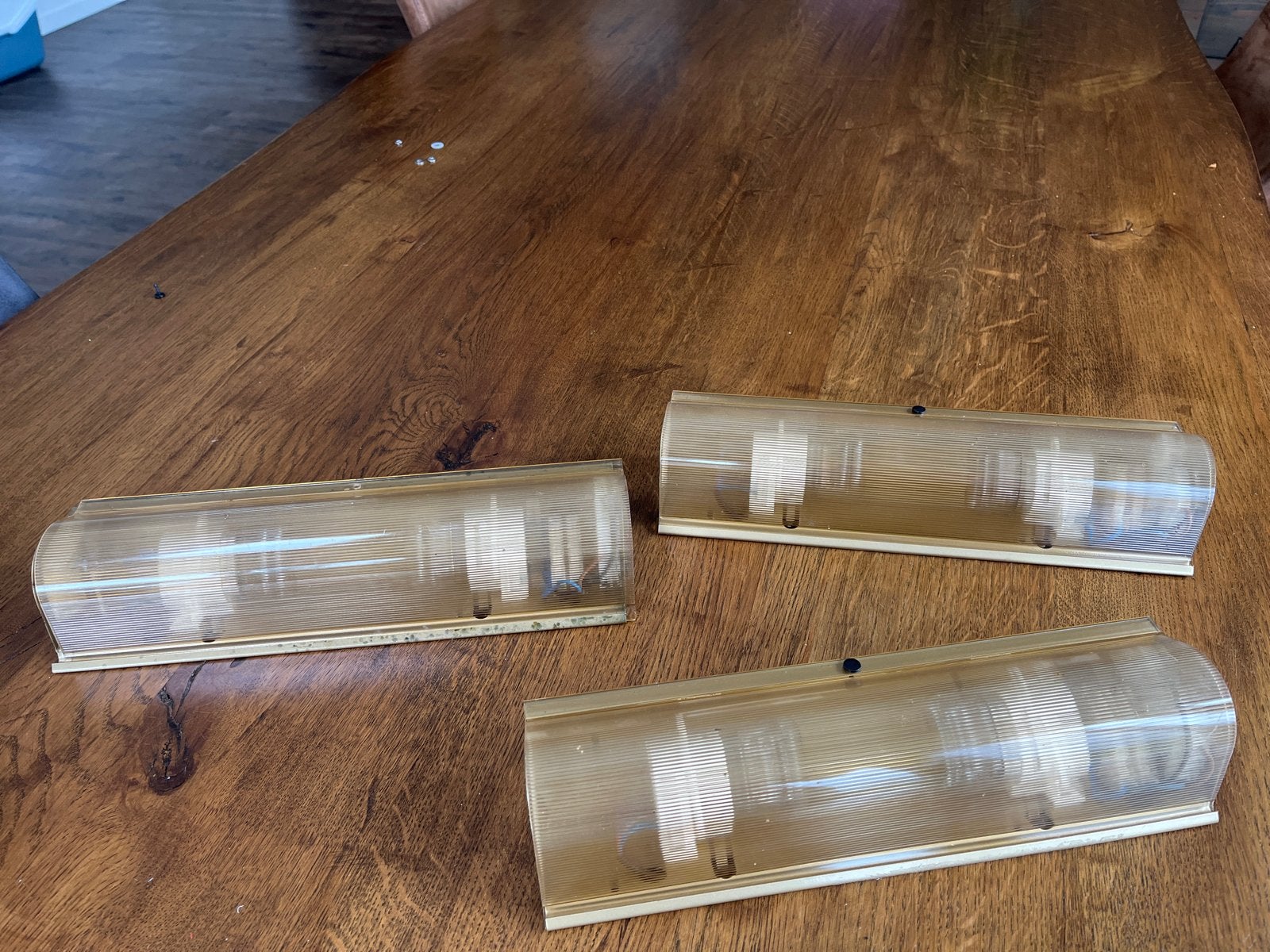 Set van 3 vintage wandlampen - Pfeifer und Seibel GmbH, Ophalen of Verzenden, Gebruikt