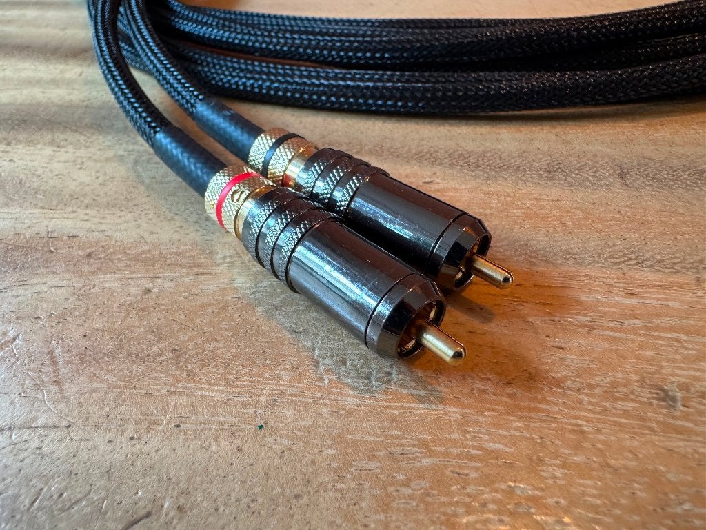 XLR naar RCA interlink 3 meter- JKE maatwerk audiokabel, Ophalen of Verzenden, Zo goed als nieuw, 2 tot 5 meter, Interlink-kabel