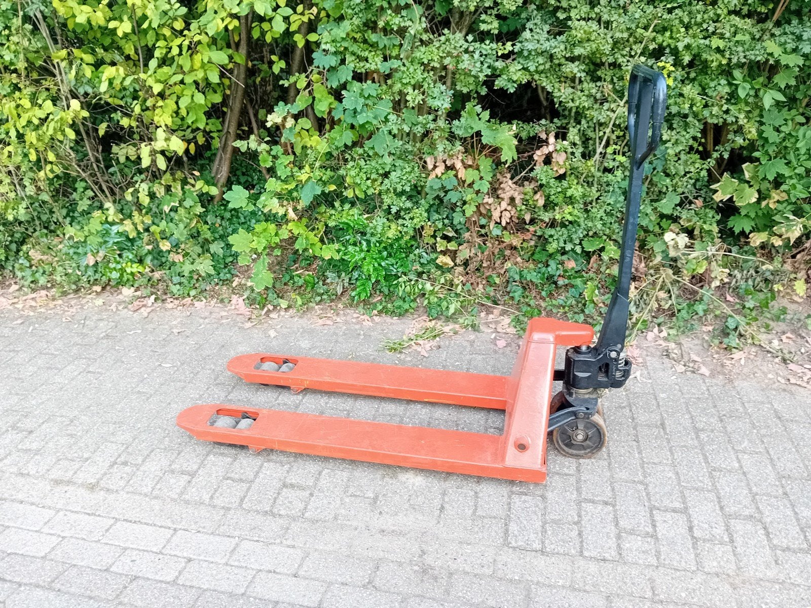 Palletwagen, Ophalen