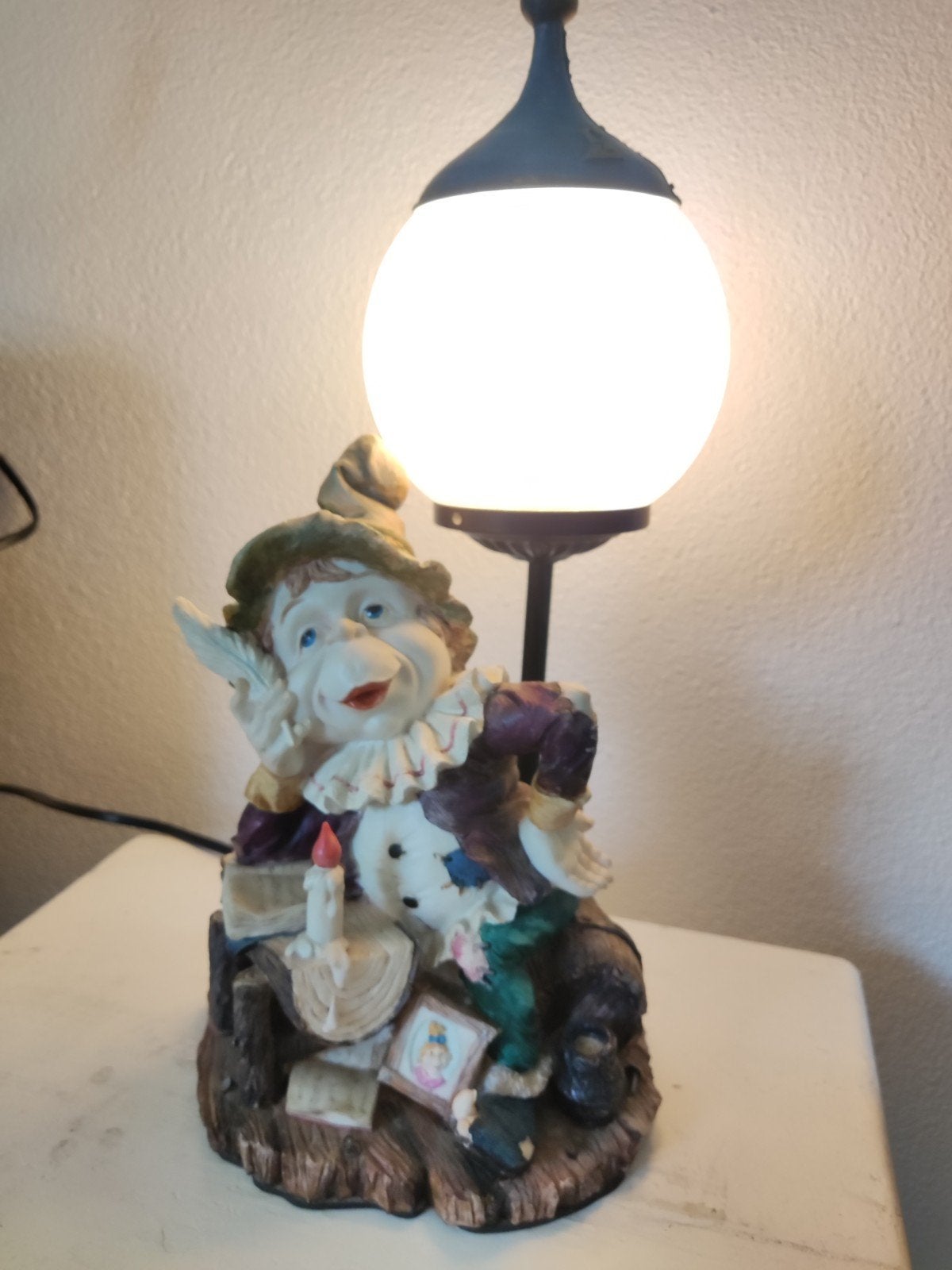 Efteling Laaf Lamp - Unieke Tafellamp, Ophalen of Verzenden, Gebruikt, Gebruiksvoorwerp