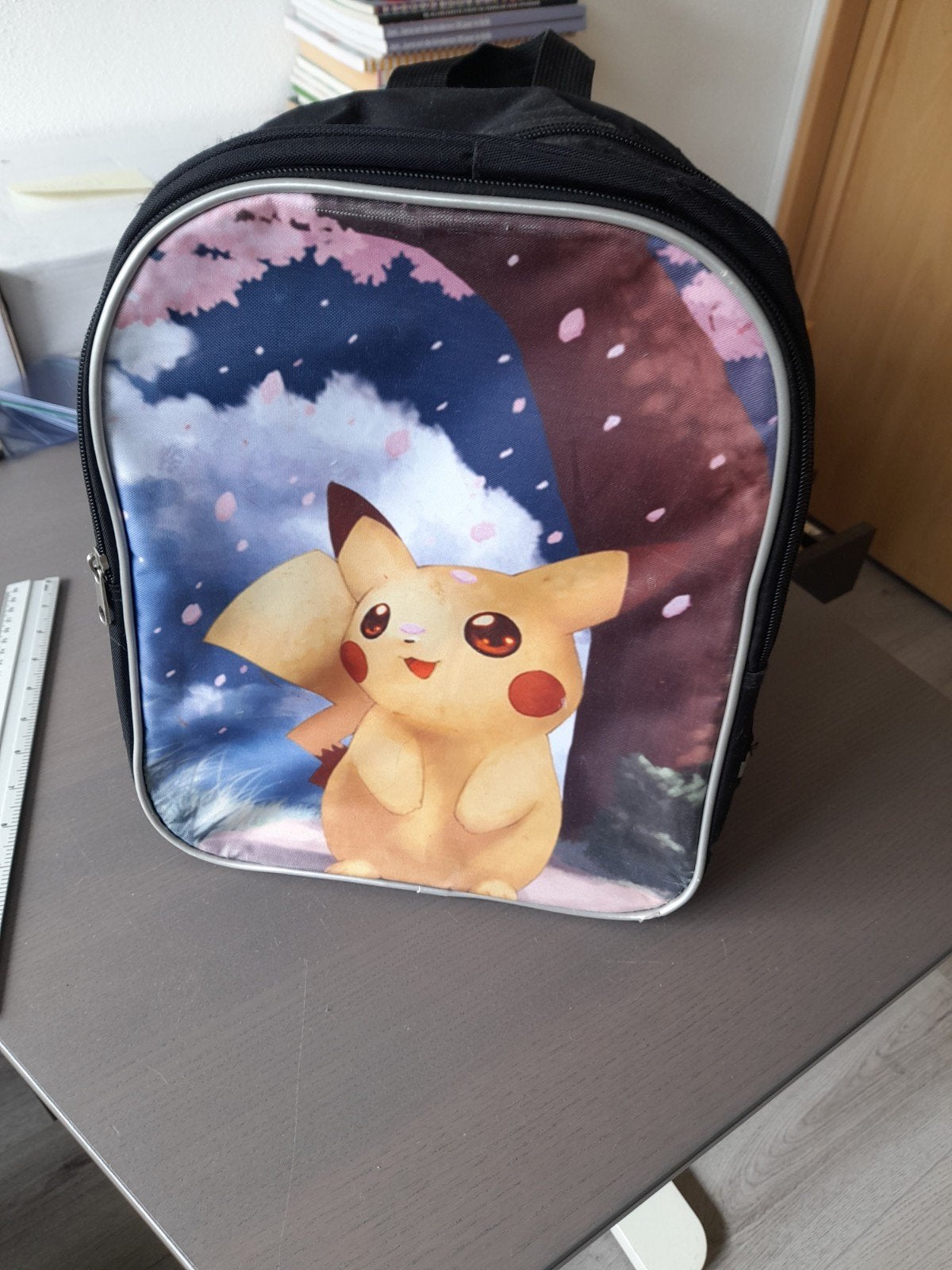 Pokemon pikachu rugtas, Ophalen of Verzenden, Gebruikt, Pokemon