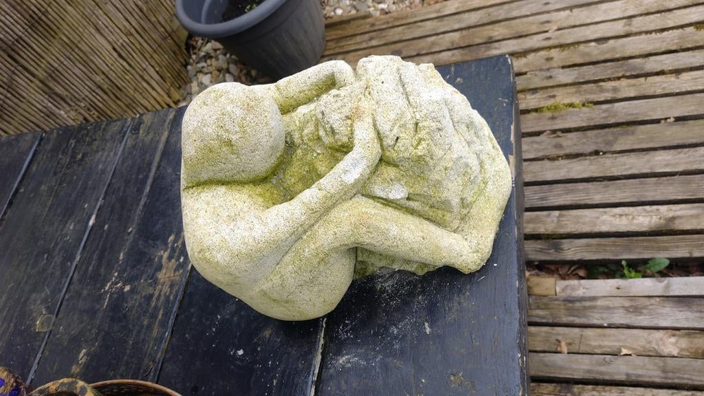 Stenen beeld de denker, Ophalen