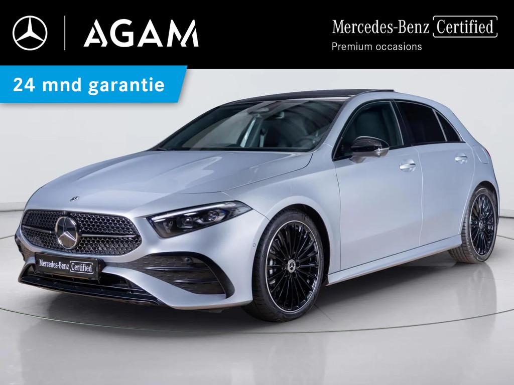 Mercedes-Benz A-Klasse Hatchback 180 Business Solution AMG P, 4 cilinders, Origineel Nederlands, Bedrijf, Zilver of Grijs
