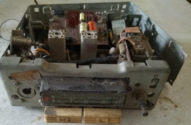autoradio Blaupunt Berlin ATR voor onderdelen, Auto diversen, Autoradio's, Ophalen of Verzenden, Gebruikt