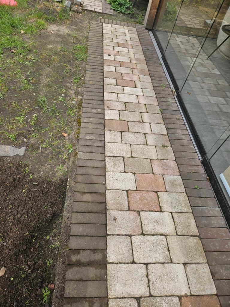 Gratis bestrating 65m2, Tuin en Terras, Ophalen, Beton, Klinkers