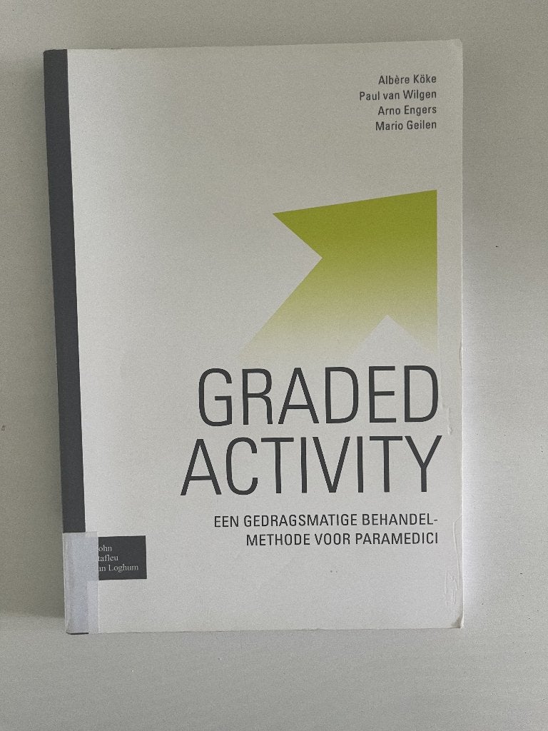 Graded activity (ISBN: 9789031350940), Boeken, Studieboeken en Cursussen, Ophalen of Verzenden, Beta, Zo goed als nieuw, HBO