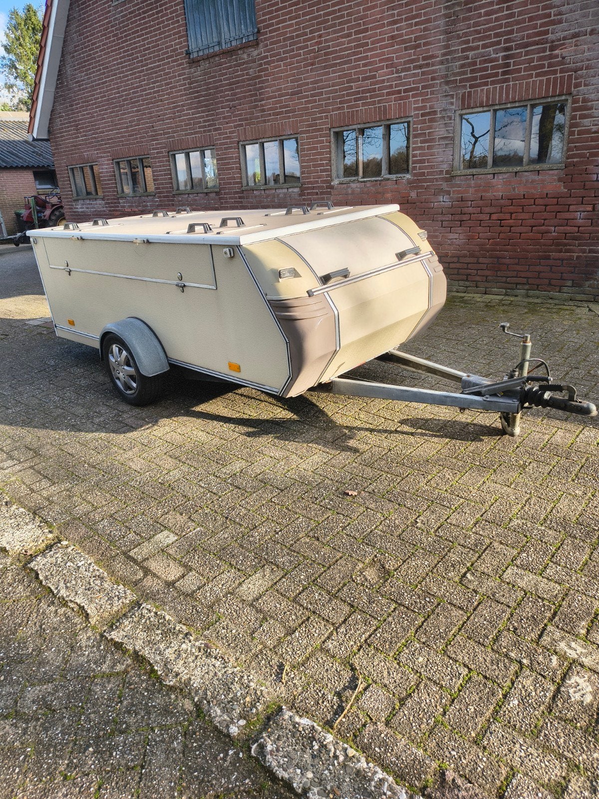 Compacte Bak Aanhanger - Ideaal voor diverse transporten, Ophalen, Gebruikt