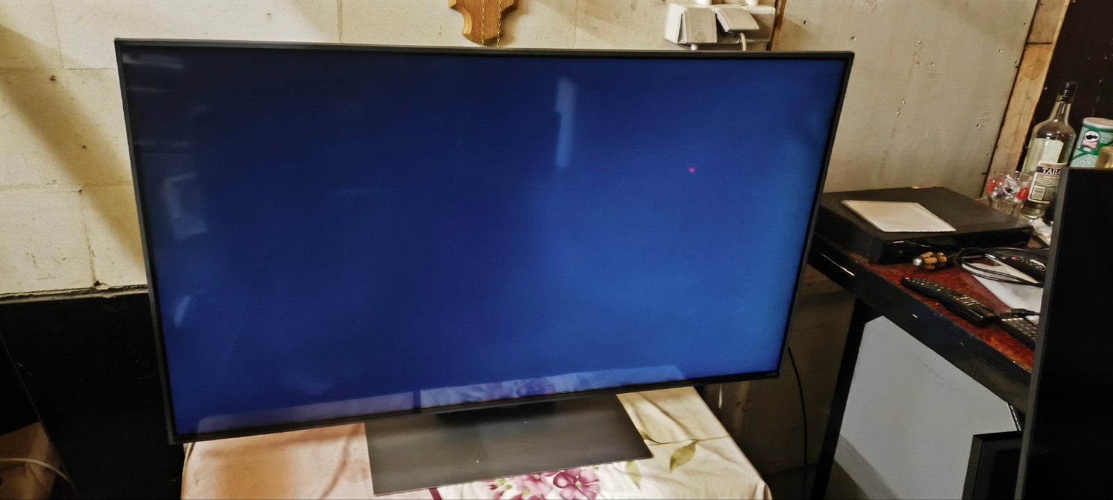 50 inch LG QNED Smart tv met defect, Ophalen, Gebruikt, 100 cm of meer, LG