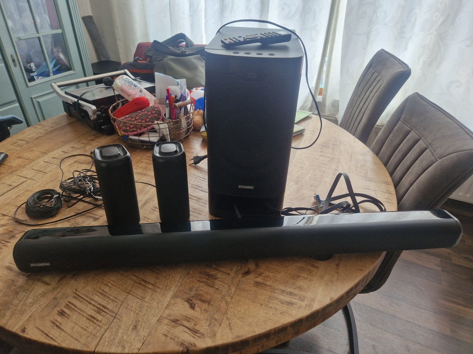 Hyundai Cinema 5.1CH Soundbar met subwoofer en speakers, Minder dan 40 watt, Overige spelers, Ophalen, Overige merken