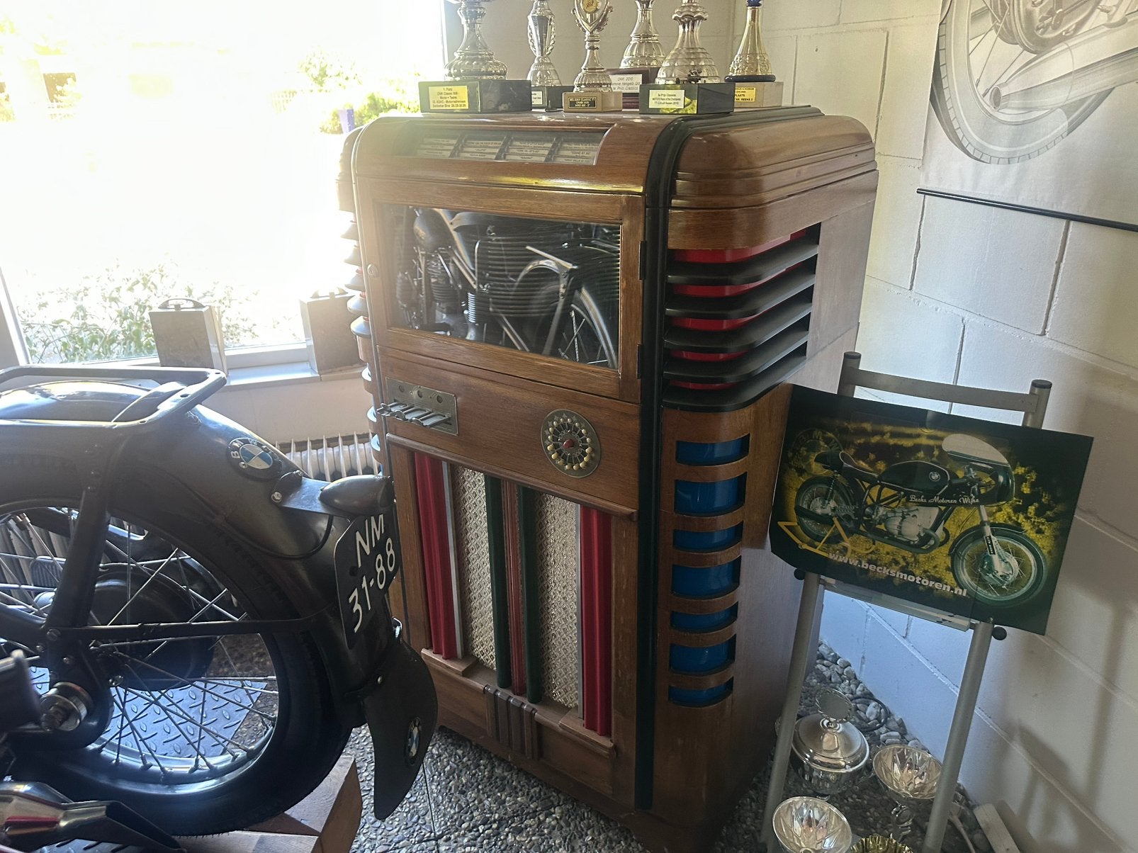 Wurlitzer Jukebox. Zie de beschrijving., Ophalen, Gebruikt, Voor 1950, Wurlitzer