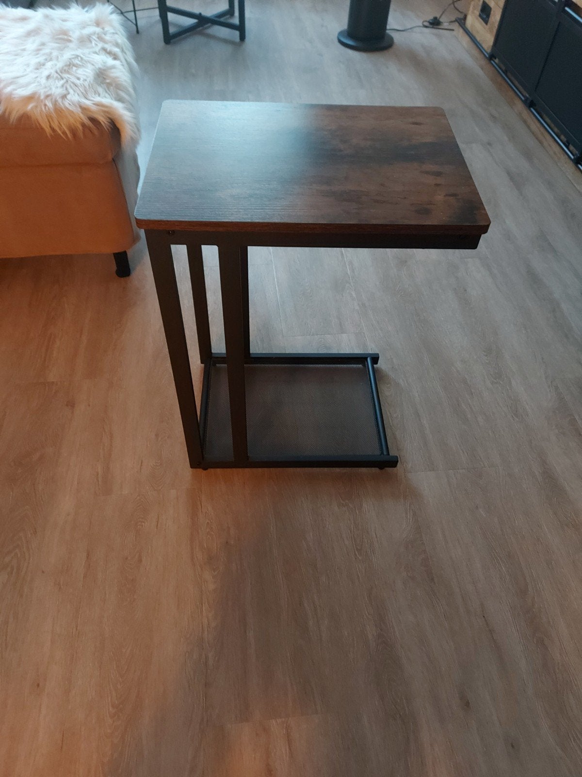 Bijzettafel, Ophalen, 25 tot 50 cm, Rechthoekig, 50 tot 100 cm