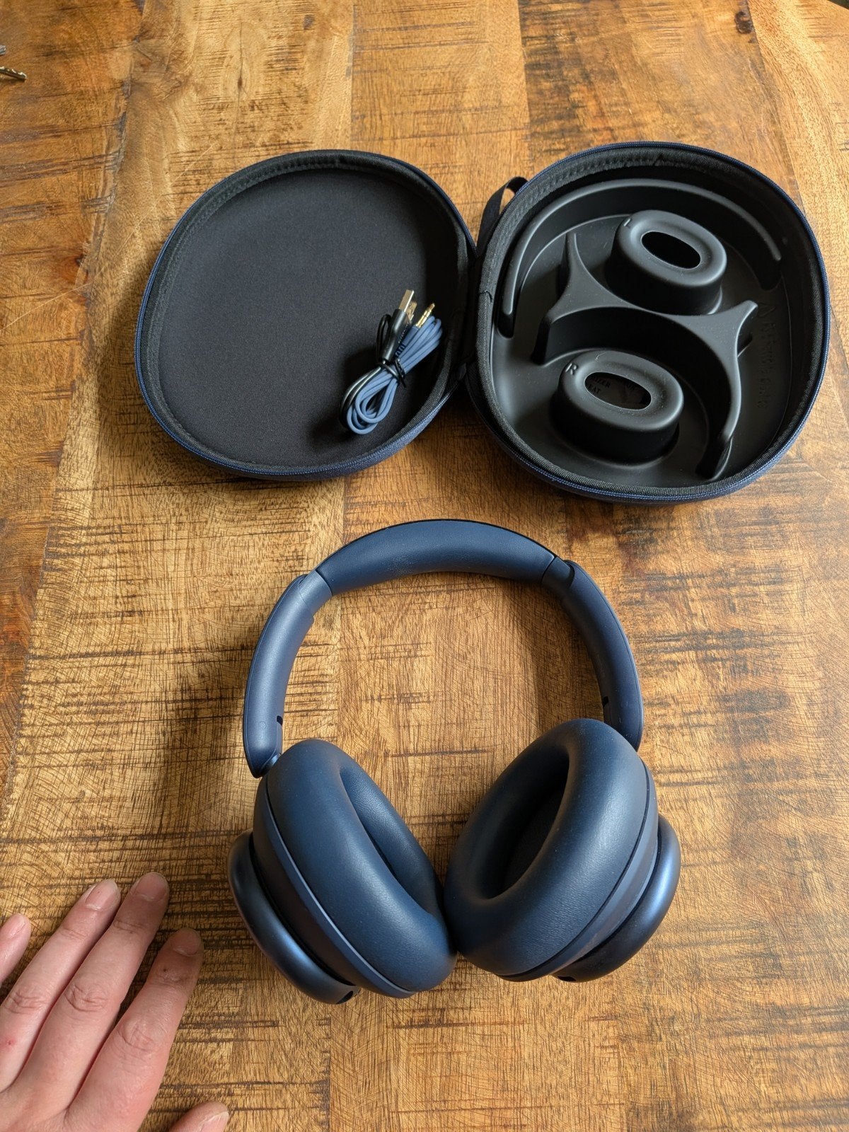 Soundcore by Anker Q45 koptelefoon - Zo goed als nieuw, Overige merken, Draadloos, Ophalen of Verzenden, Zo goed als nieuw