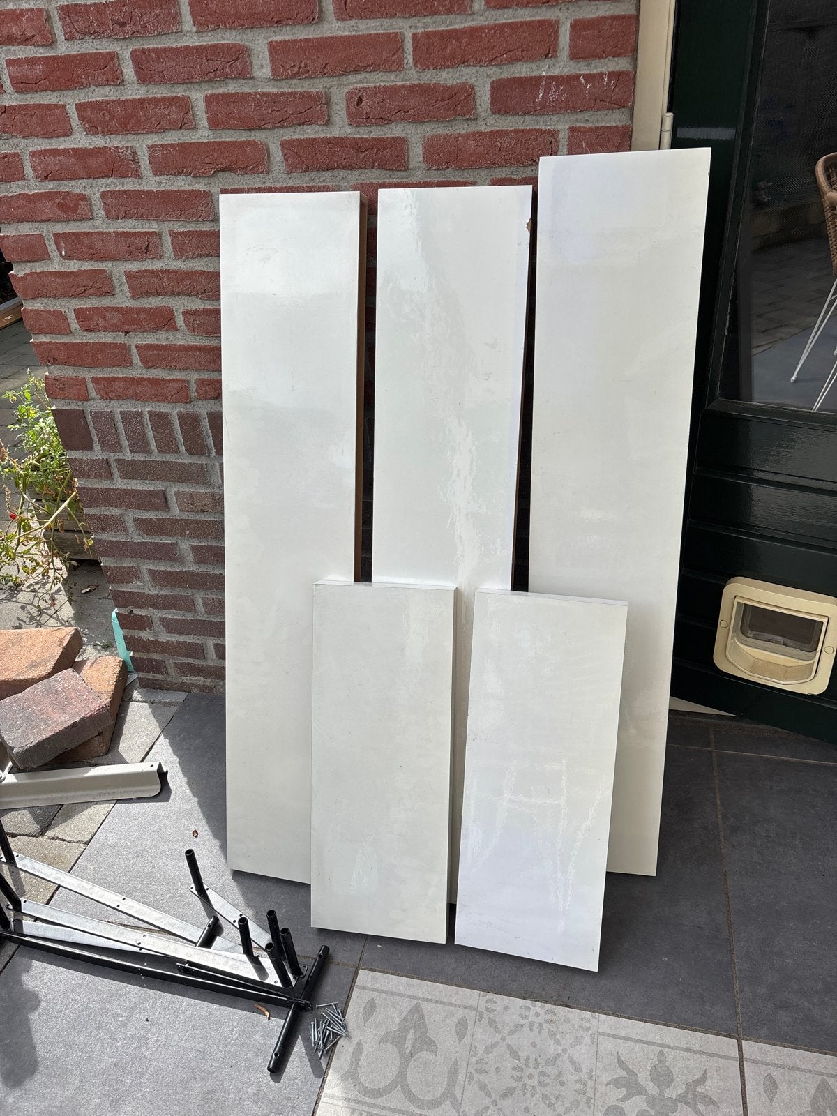 Gratis IKEA Lack wandplanken zwevend (118 cm en 60cm), Ophalen, Gebruikt