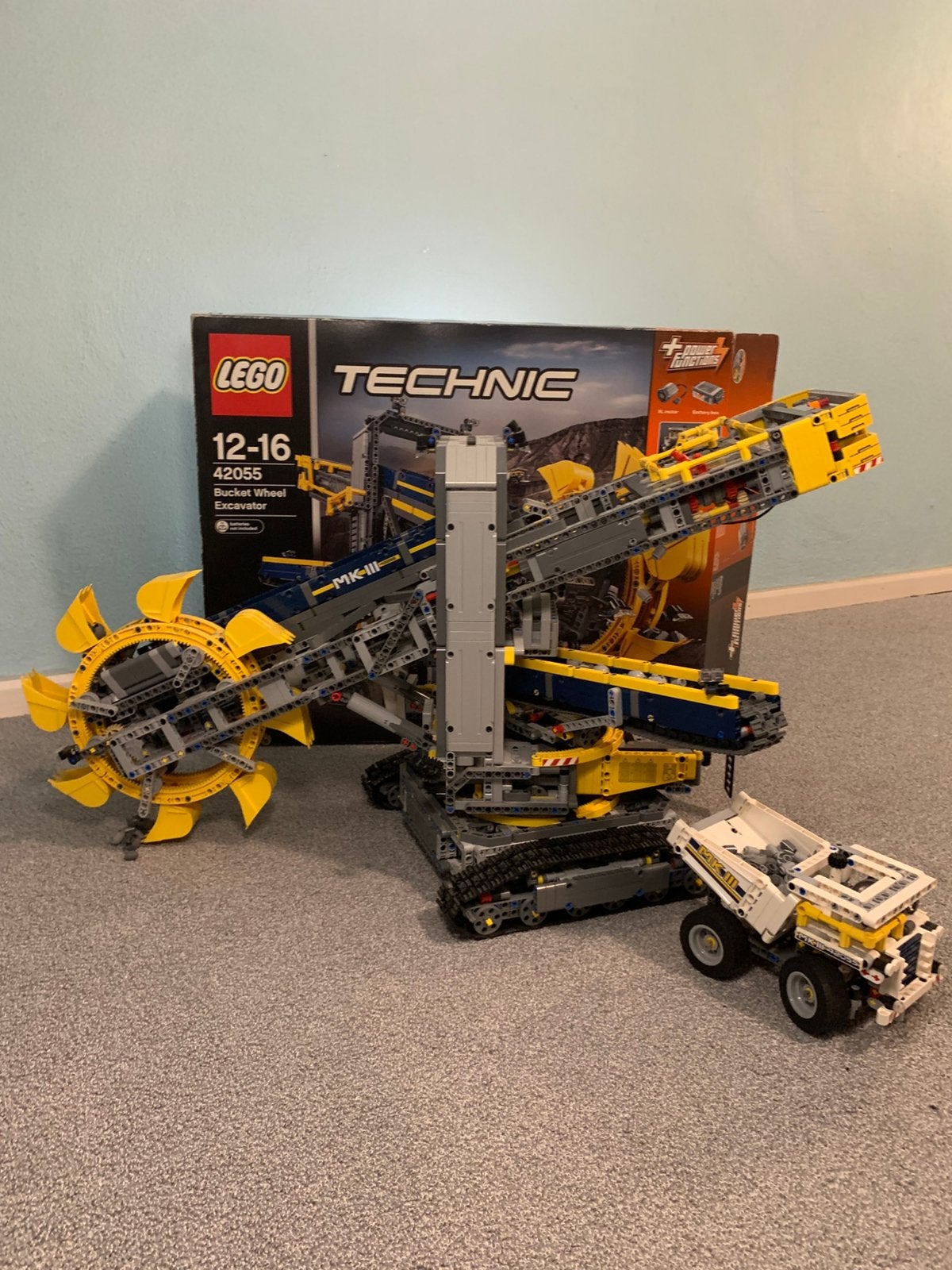 Lego Technic Bucket Wheel Excavator, Ophalen, Zo goed als nieuw