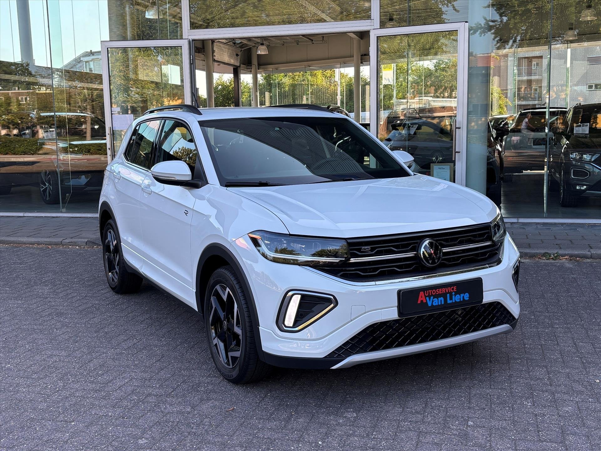 VOLKSWAGEN T-Cross 1.0 TSI 116pk DSG-7 R-Line|Adapt Cruise|, 12 maanden, Gebruikt, 116 pk, Wit