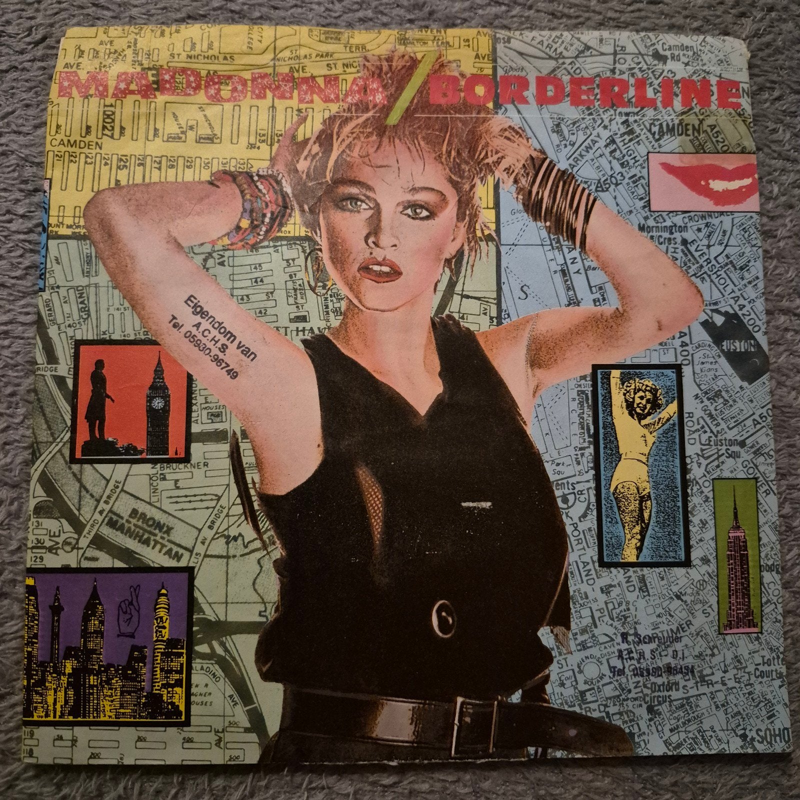 Madonna  - Borderline  (Toppertje), Cd's en Dvd's, Ophalen of Verzenden, Gebruikt, Pop