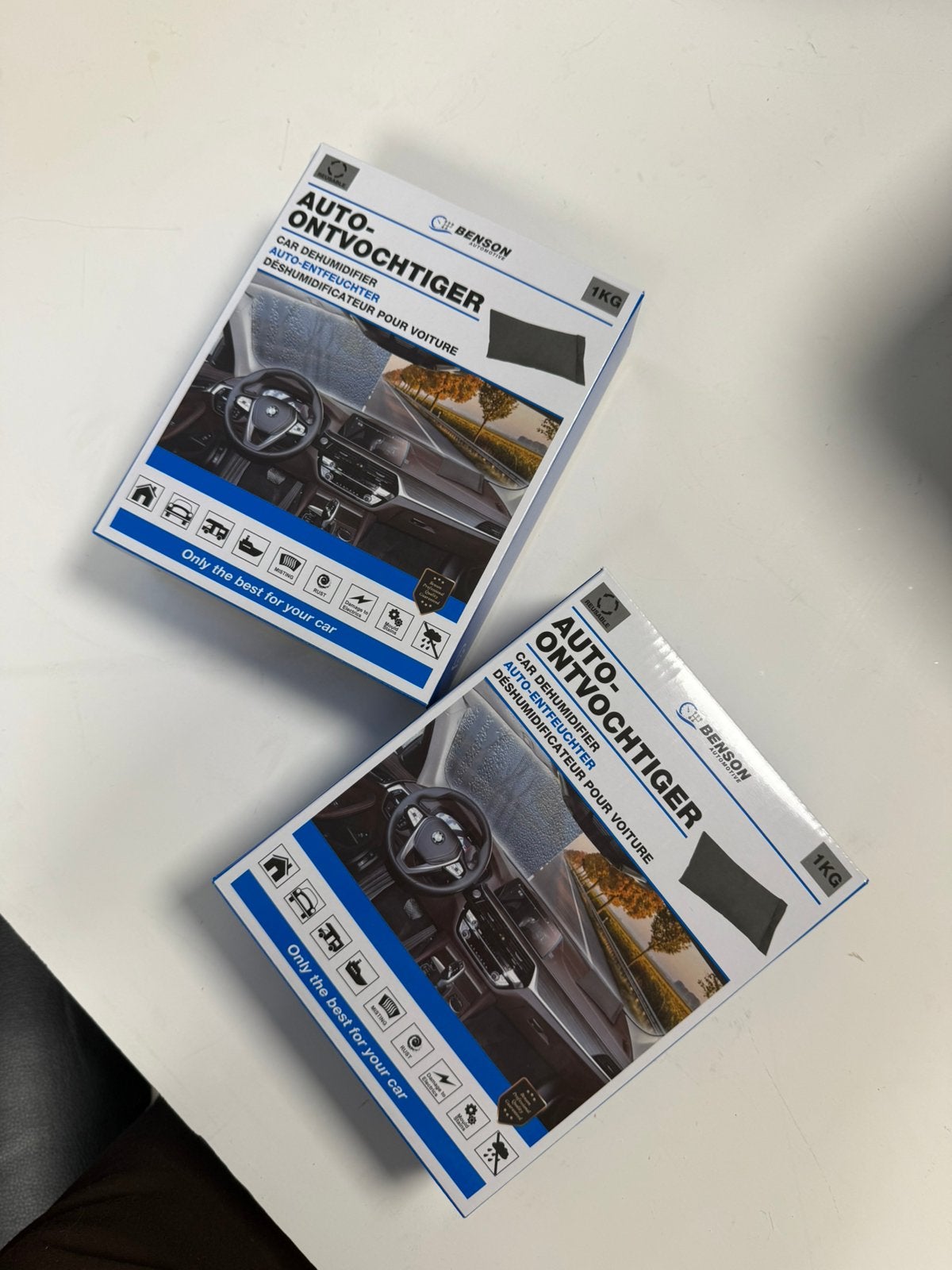 Auto ontvochtiger 1 KG, Ophalen of Verzenden, Zo goed als nieuw
