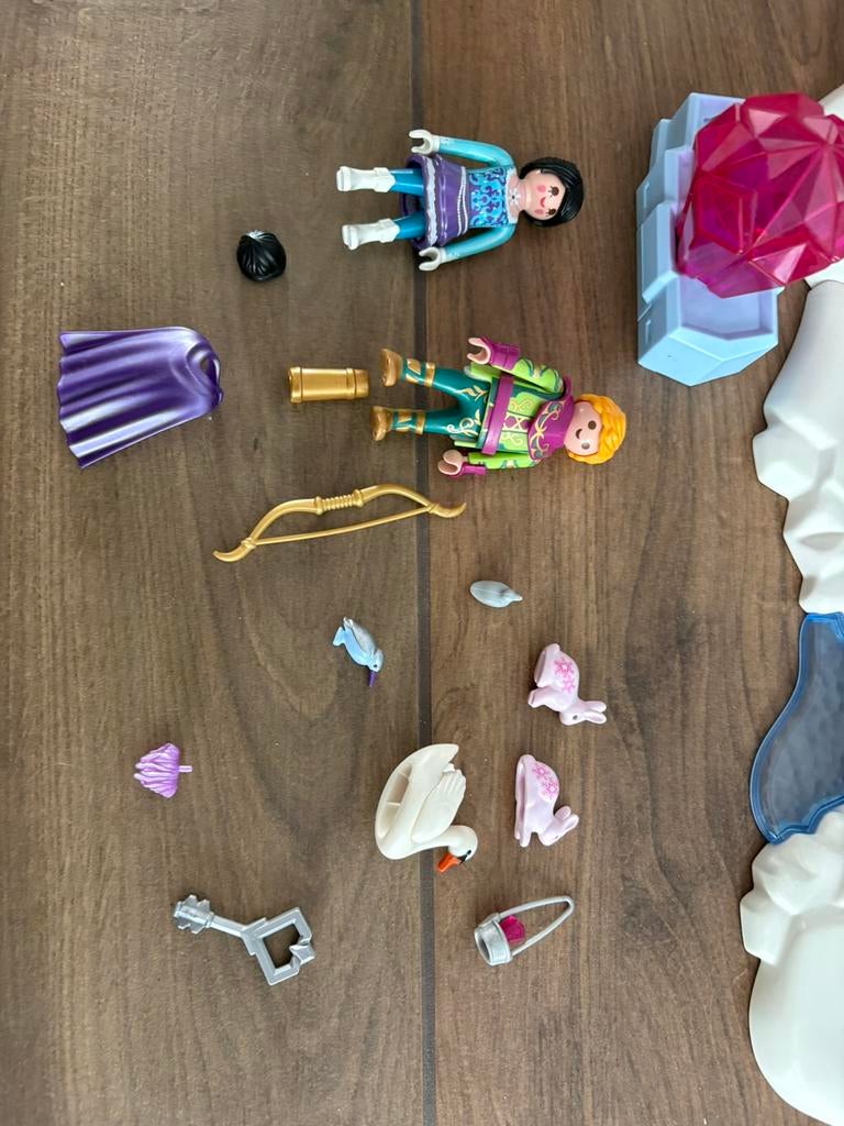 Kristallen diamantgrot playmobil 9470 met doos en boekje, Ophalen, Zo goed als nieuw
