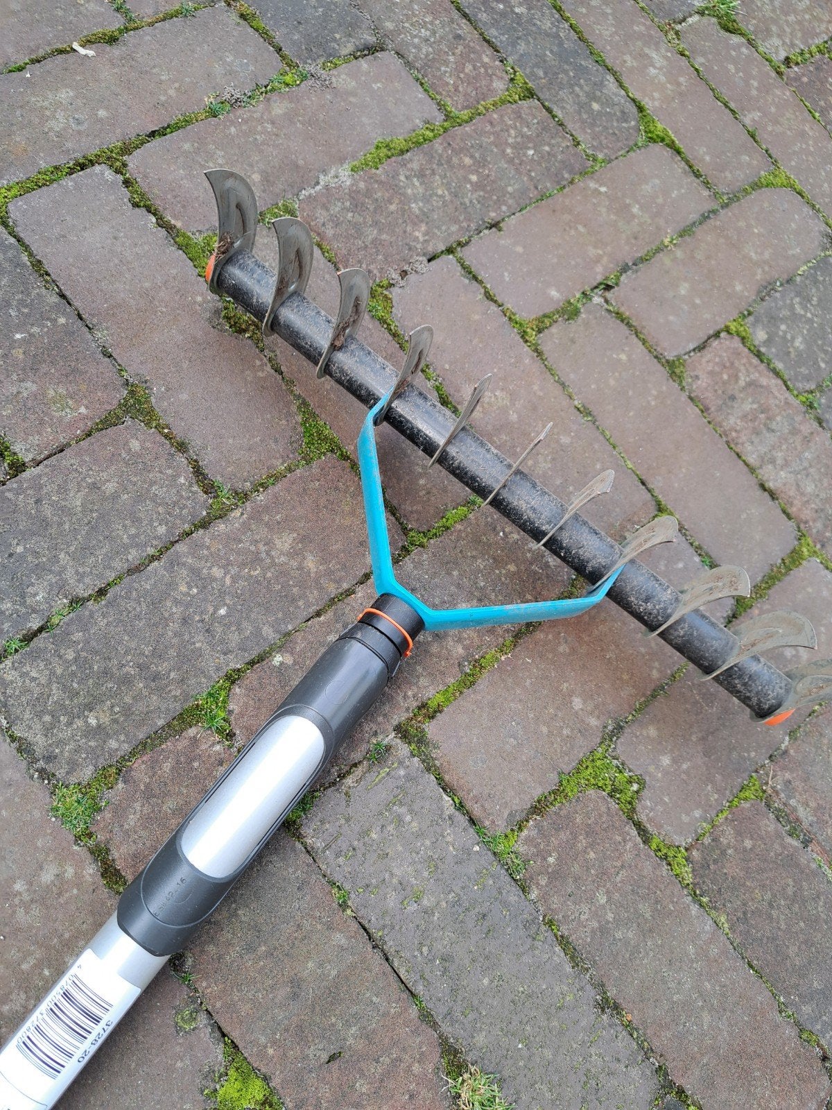 verticuteer hark, Ophalen, Zo goed als nieuw, Hark