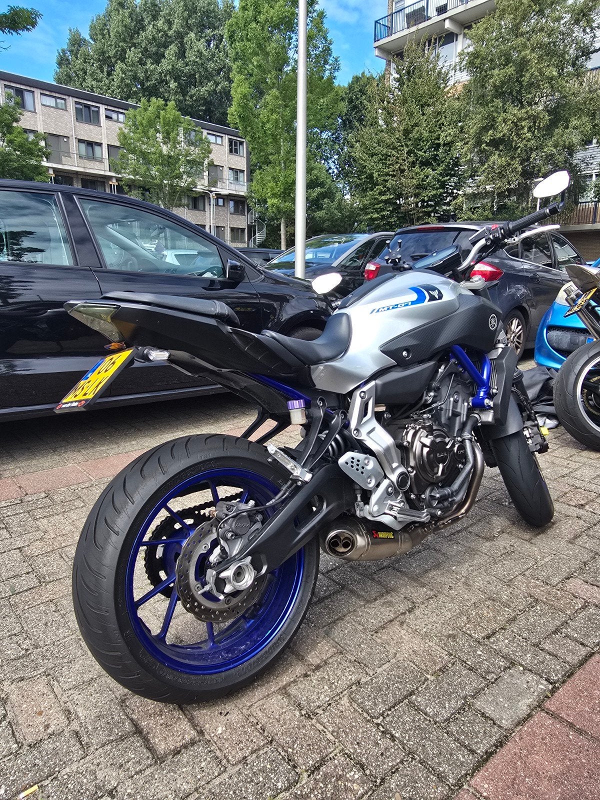 Prachtige Yamaha MT-07 op A2 kenteken, Motoren, Occasion, Particulier, Minimaal motorrijbewijs A2, Sportuitlaat