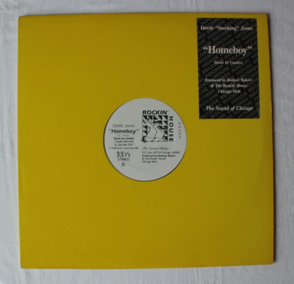 derek "smoking" jones - homeboy, Maxi-single, Ophalen of Verzenden, Zo goed als nieuw, Pop