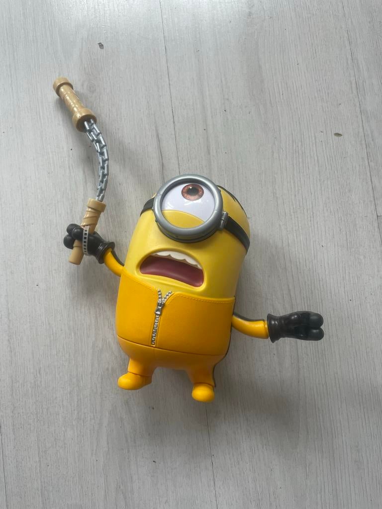 Minion actiefiguur met geluid - Despicable Me, Ophalen of Verzenden, Zo goed als nieuw