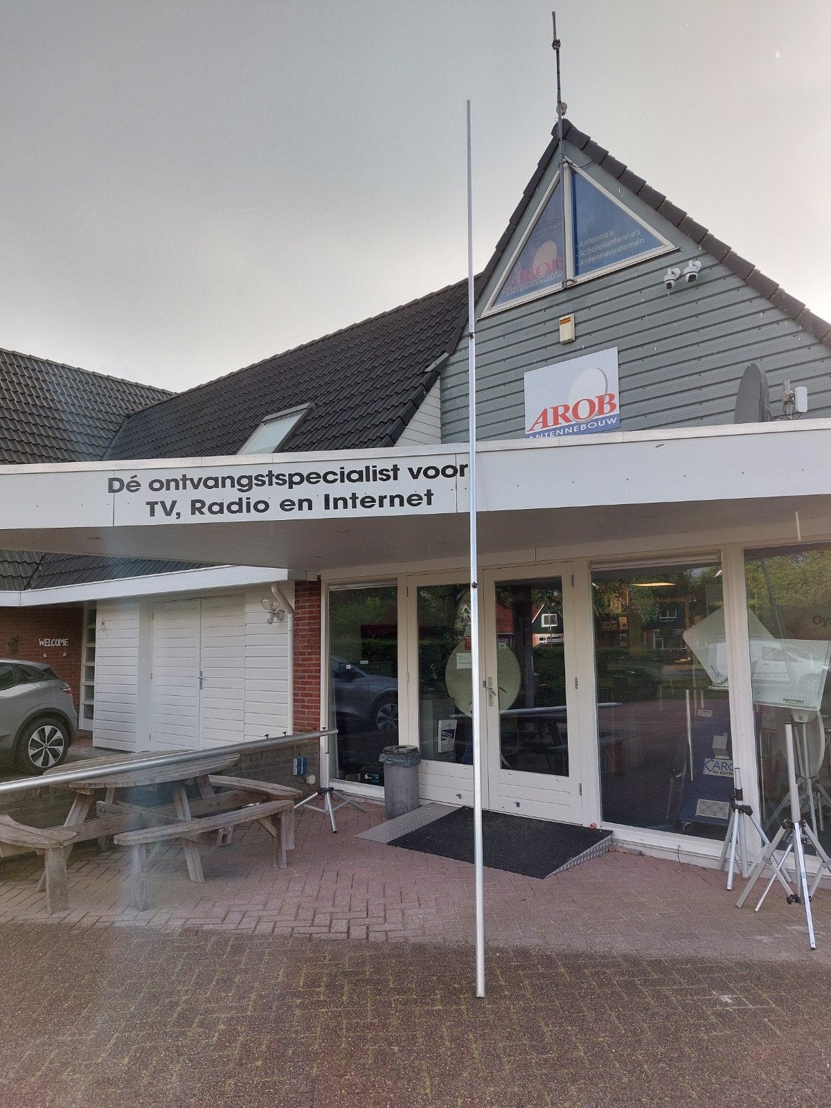 Aluminium Schuifmast 3x2 mtr, uitschuifbaar tot 5,5 mtr, Ophalen, Gebruikt, Onbekend@voorbeeld.com, Onbekend