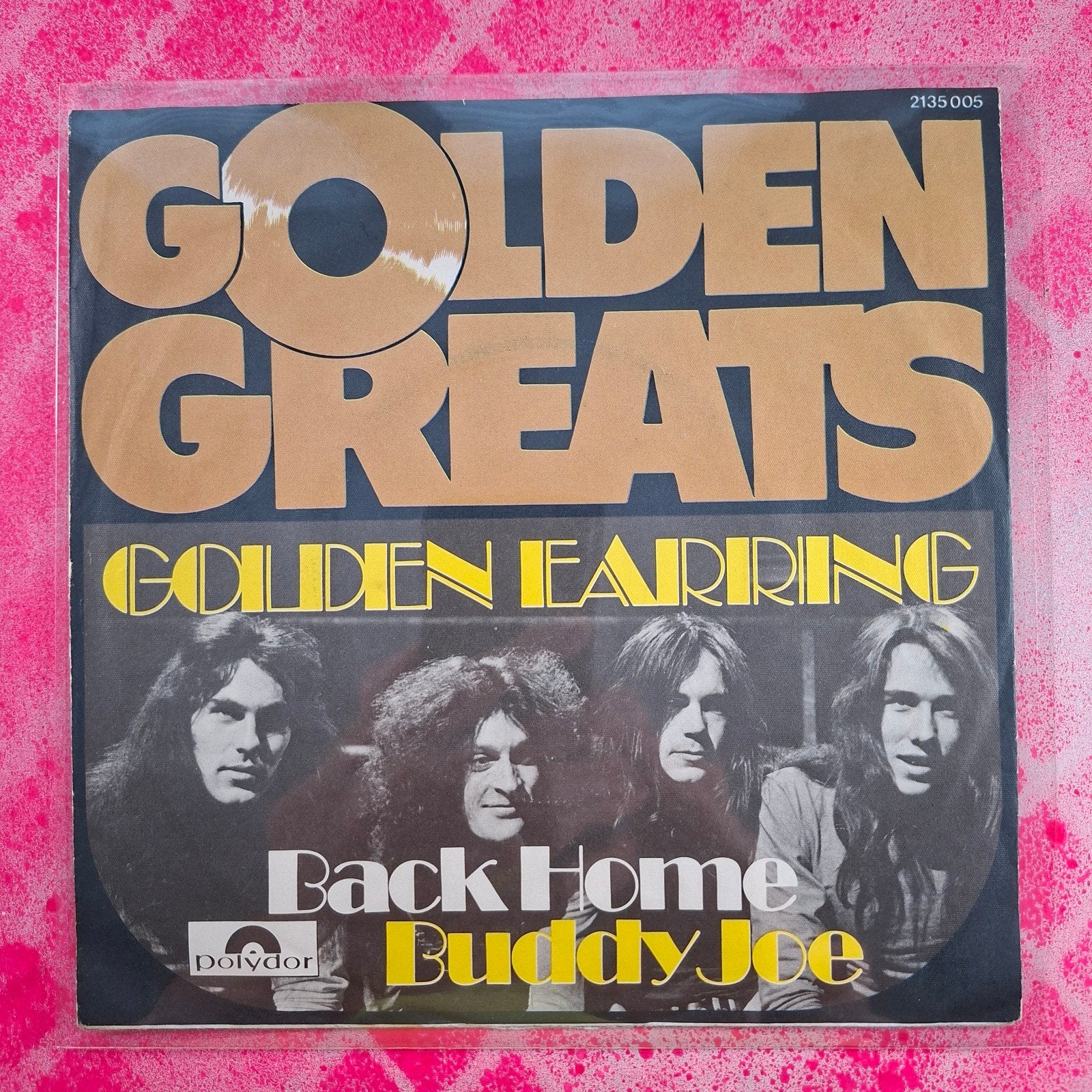 Golden Earring  Back Home En Buddy Joe single.        Star45, Gebruikt, 7 inch, Single, Ophalen of Verzenden