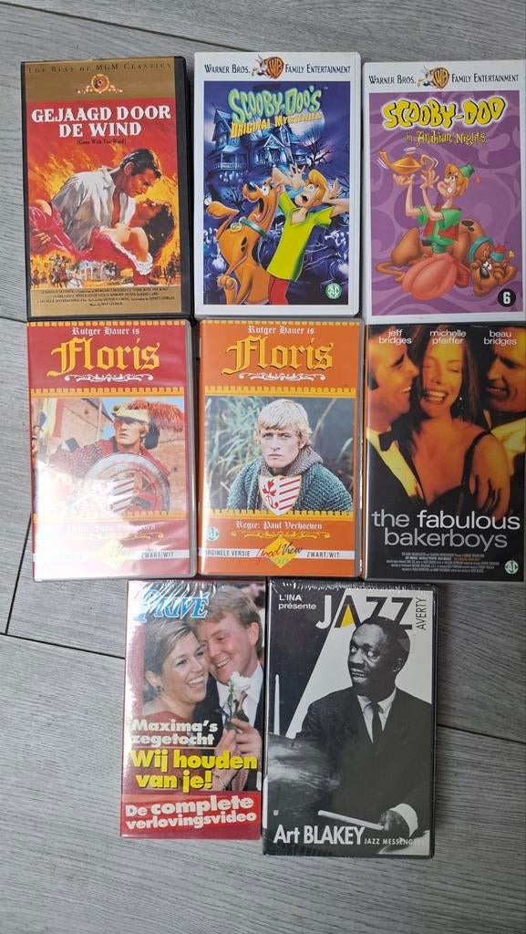6 Verzegelde VHS Videobanden: Films, Series & Muziek, Cd's en Dvd's, Alle leeftijden, Ophalen of Verzenden, Nieuw in verpakking