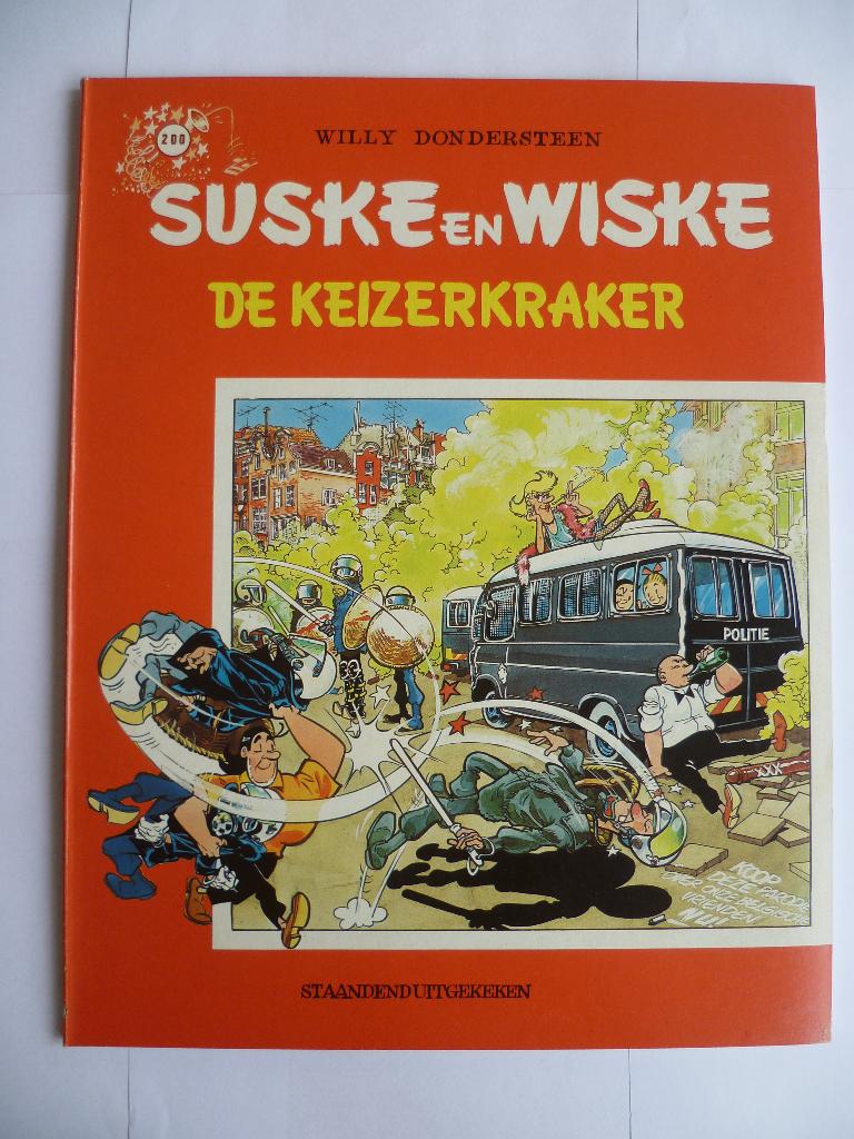 SUSKE EN WISKE PARODIE UITGAVE"DE KEIZERKRAKER" UIT 1982, Willy Vandersteen, Eén stripboek, Ophalen of Verzenden, Zo goed als nieuw